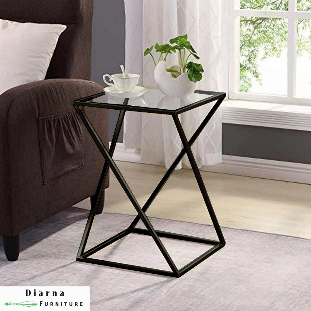 ترابيزة جانبية ستيل - اسود