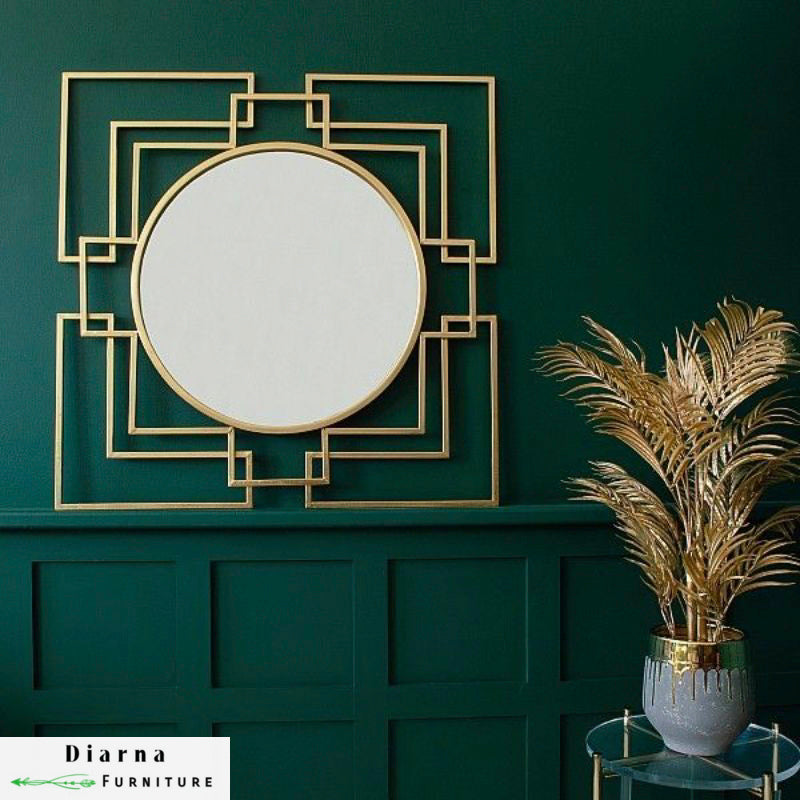 مرايا ستيل معلقة - دهبي