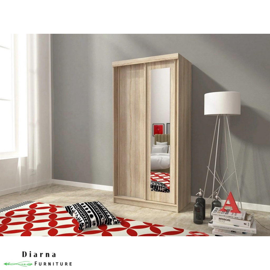 دولاب 100 سم - ابيض