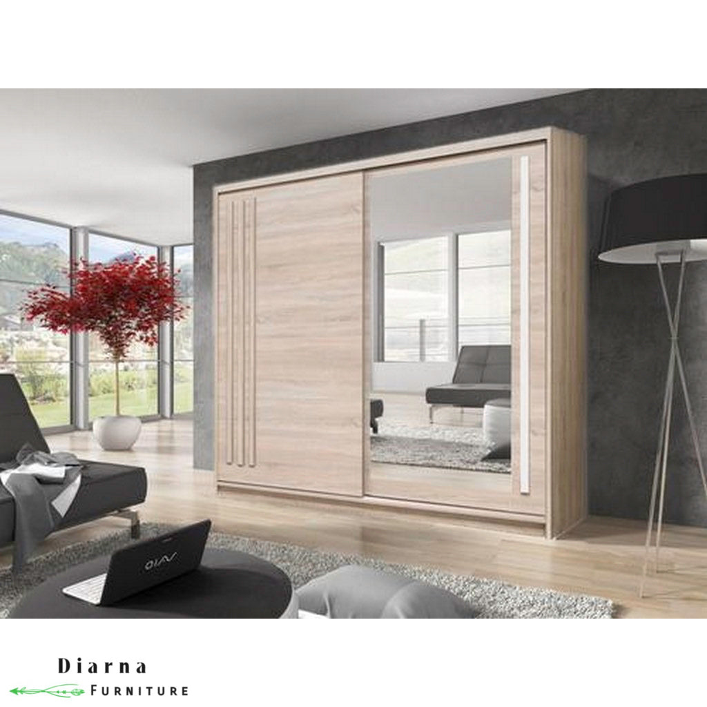 دولاب 200 سم - ابيض