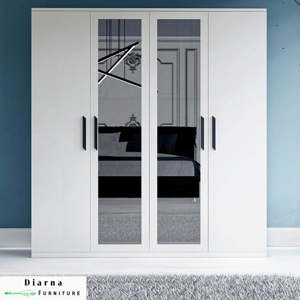 دولاب 160 سم - ابيض