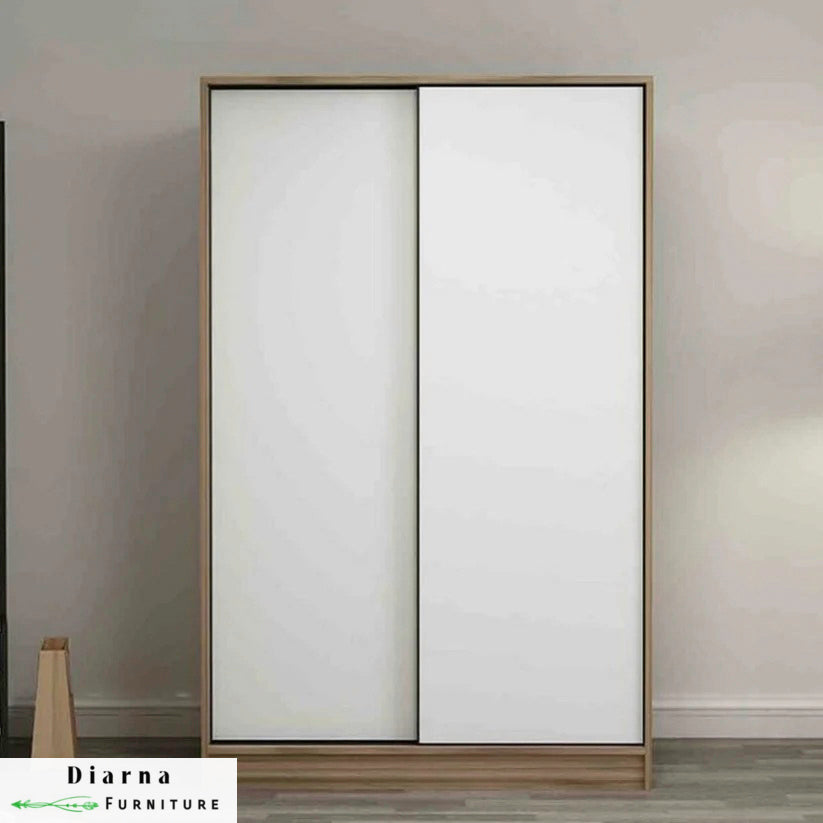 دولاب 120 سم - ابيض واسود