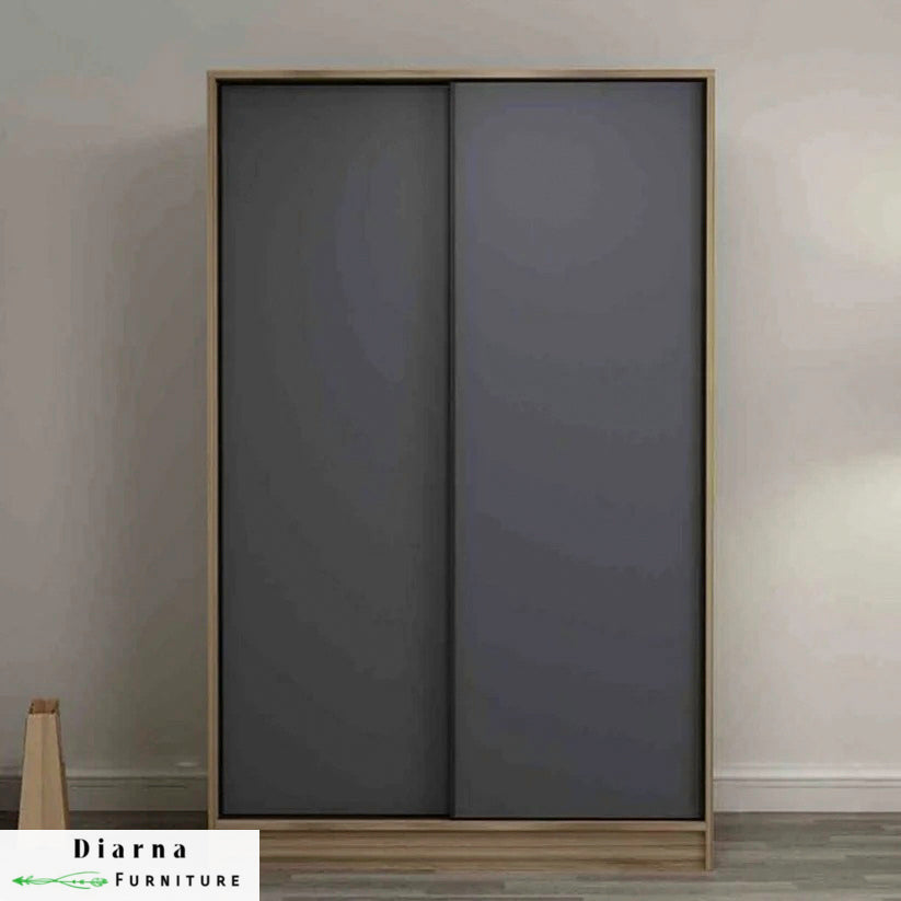 دولاب 120 سم - ابيض واسود