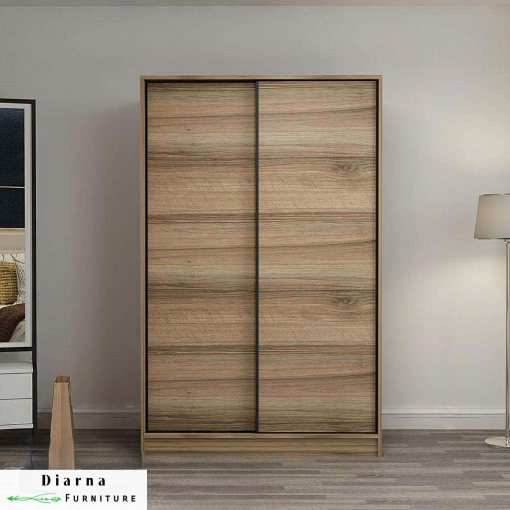 دولاب 120 سم - ابيض واسود