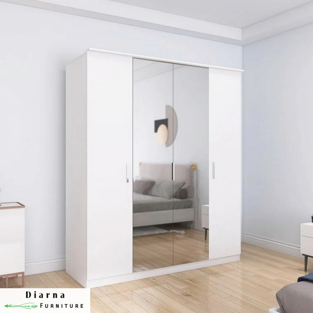 دولاب 160 سم - ابيض