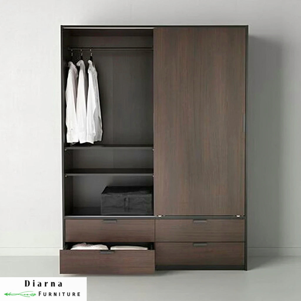 دولاب 120 سم - بني