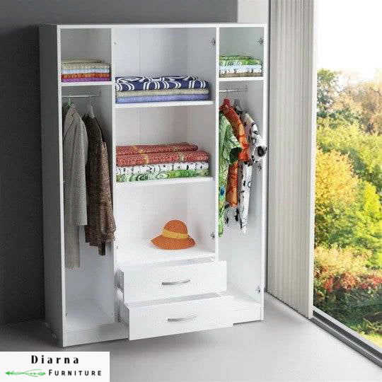 دولاب 160 سم - ابيض