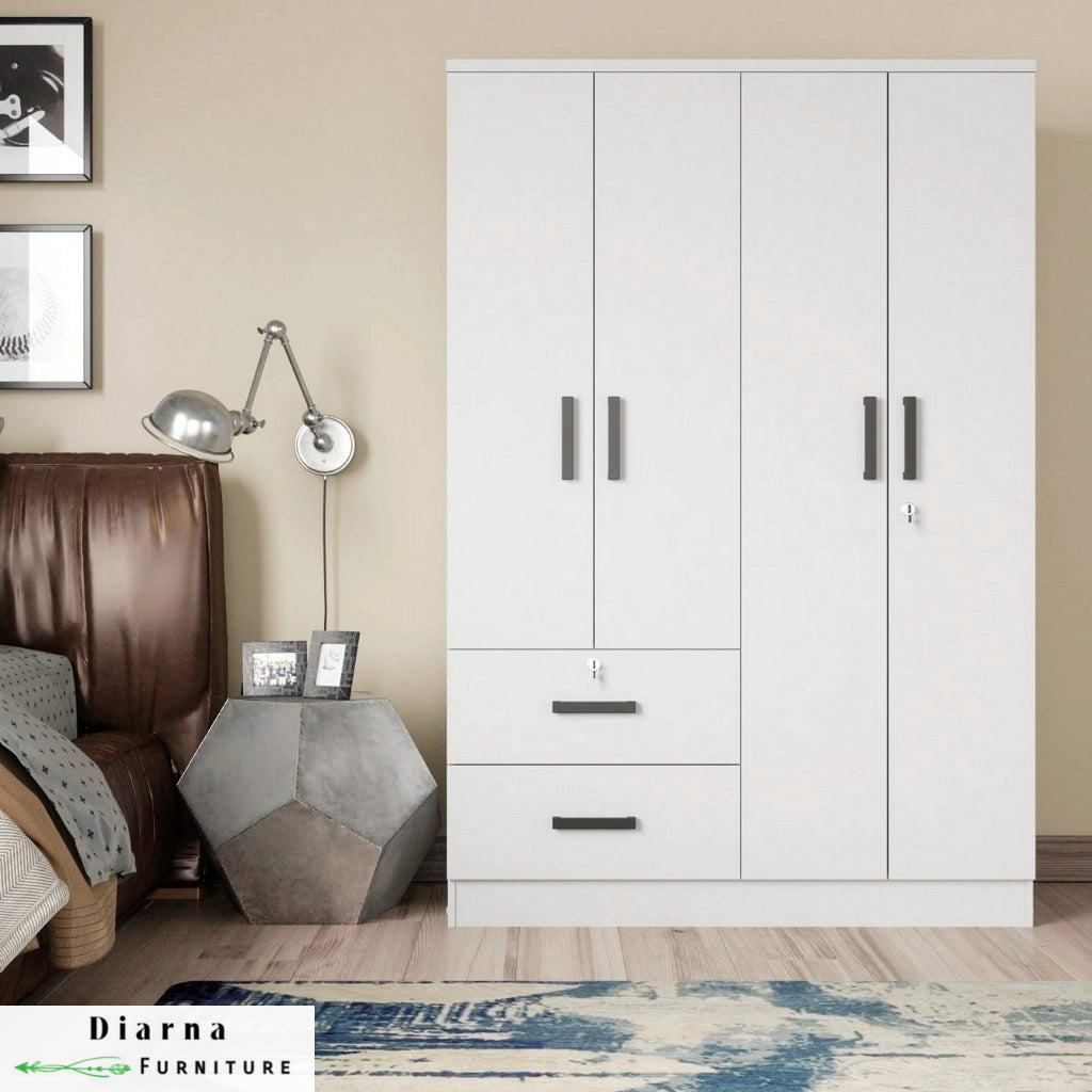 دولاب 160 سم - ابيض