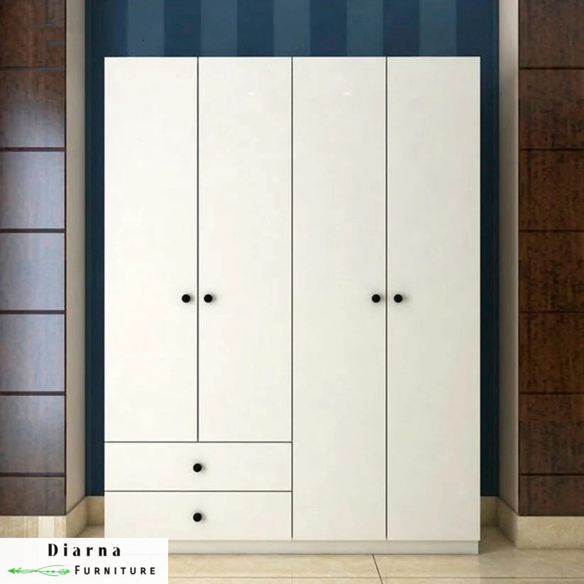 دولاب 120 سم - ابيض