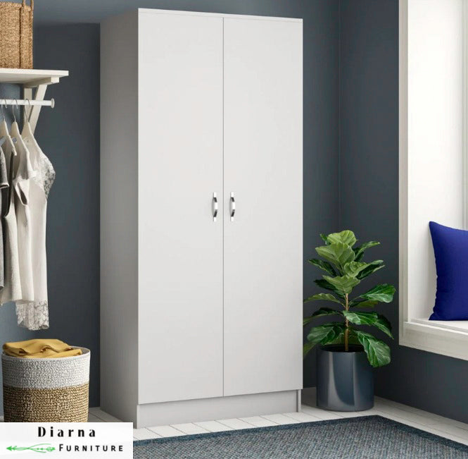 دولاب 76 سم - ابيض