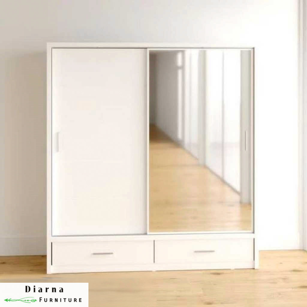 دولاب 160 سم - ابيض