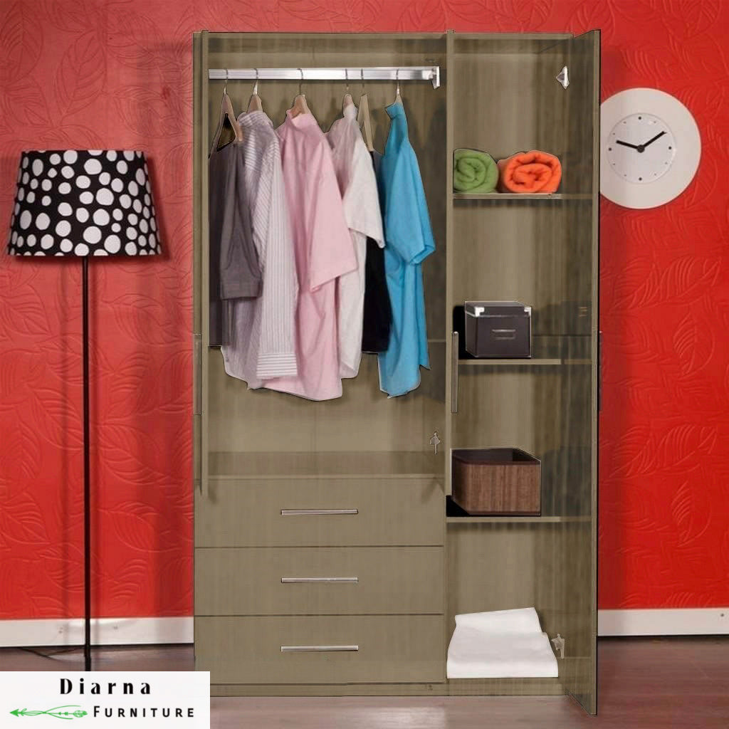 دولاب 105 سم - اسود