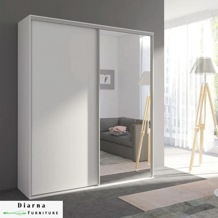 دولاب 160 سم - ابيض