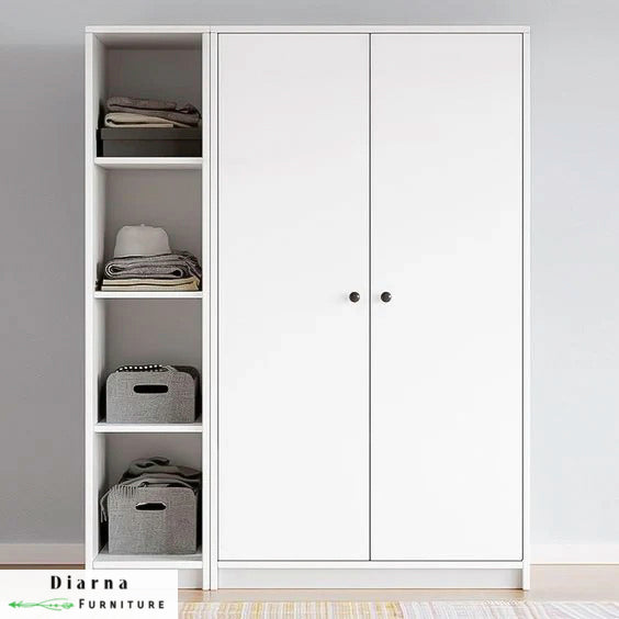 دولاب 160 سم - ابيض