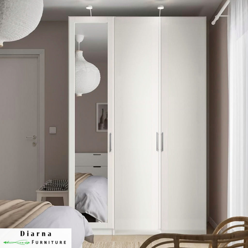 دولاب 120 سم - ابيض