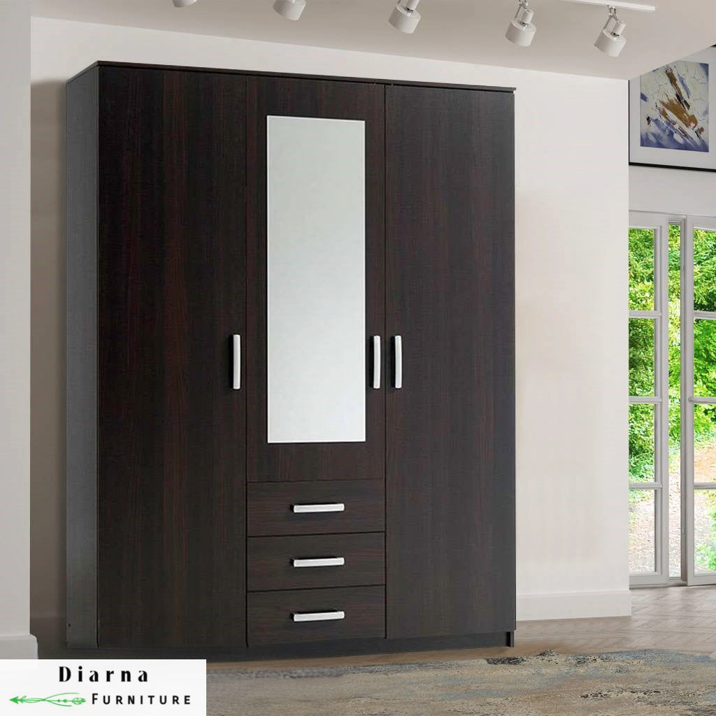 دولاب 160سم - بني غامق