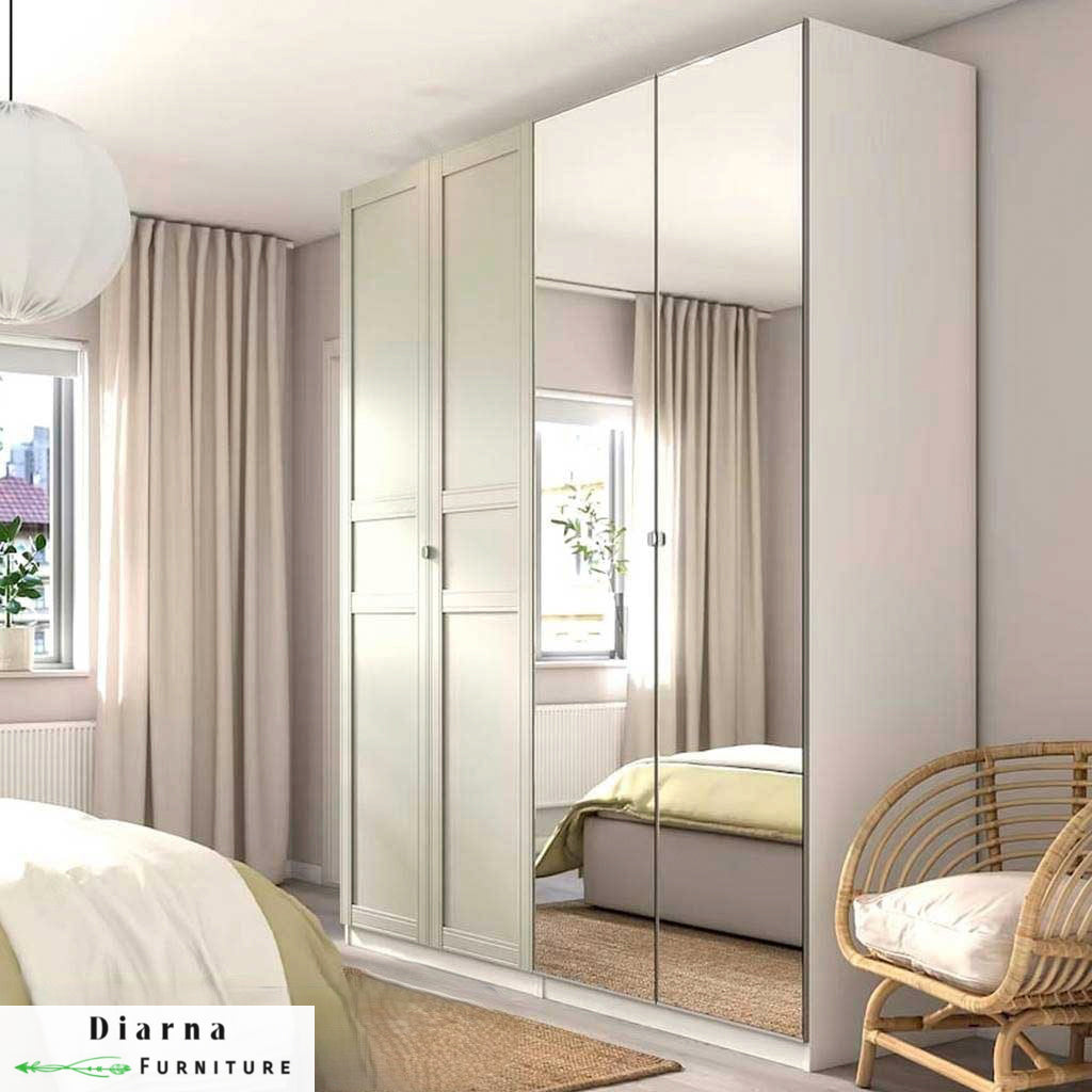 دولاب 200 سم - ابيض