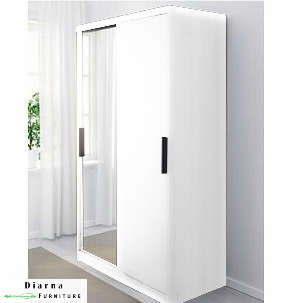 دولاب 120 سم - ابيض