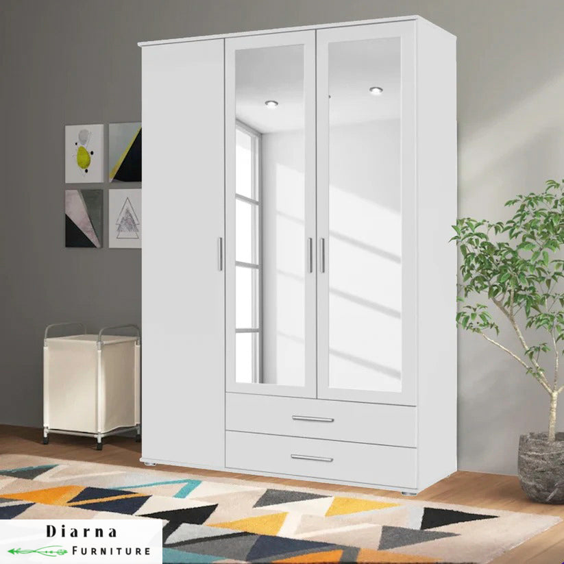 دولاب 120 سم - ابيض