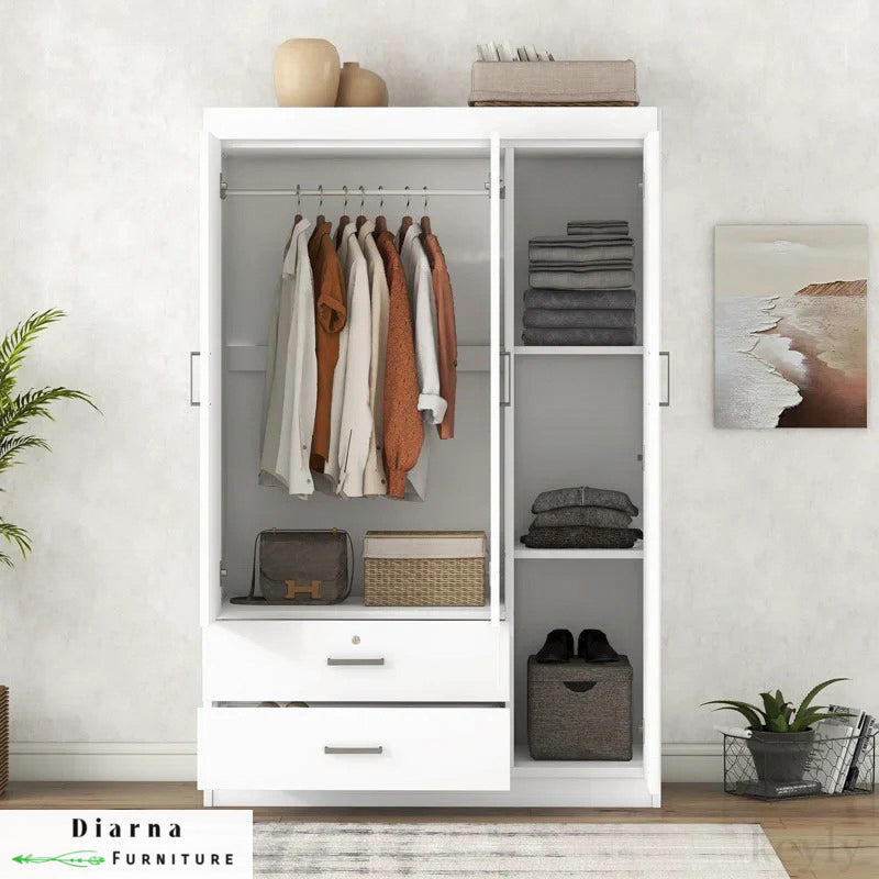 دولاب 100 سم - ابيض