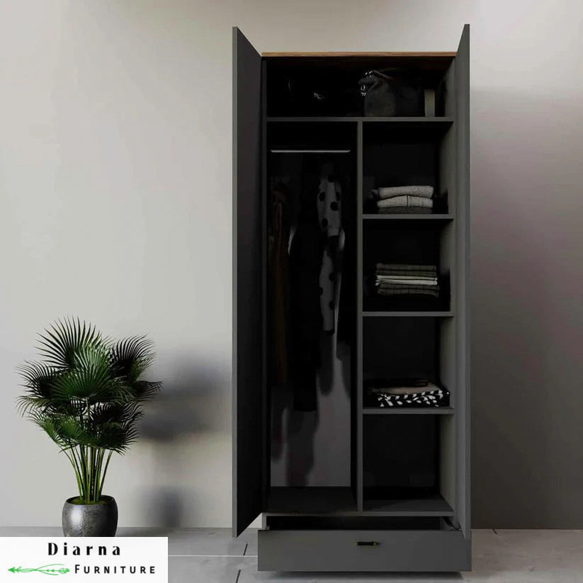 دولاب 80 سم - اسود