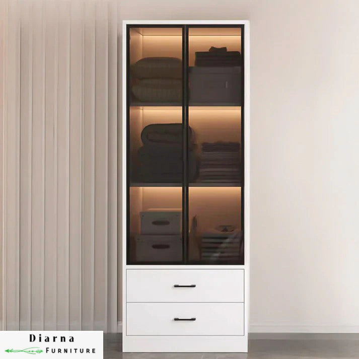 دولاب 80 سم - ابيض