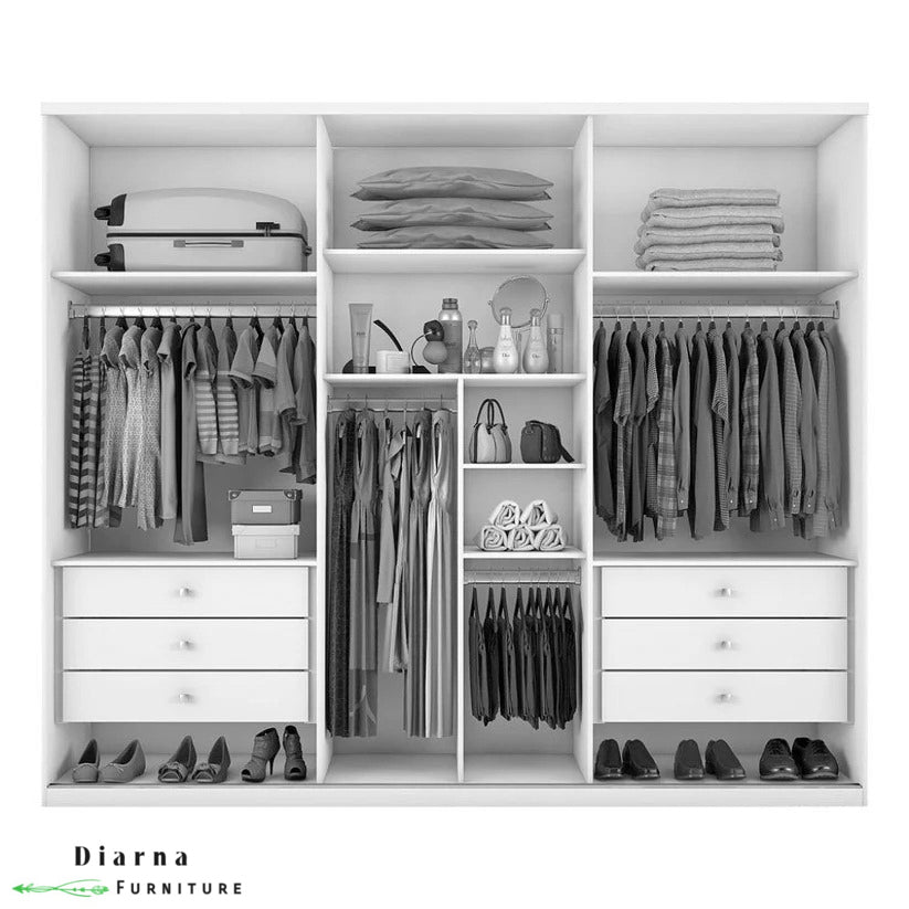 دريسنج 220 سم - ابيض