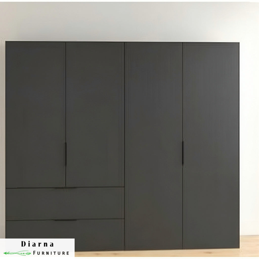 دولاب 200 سم - اسود