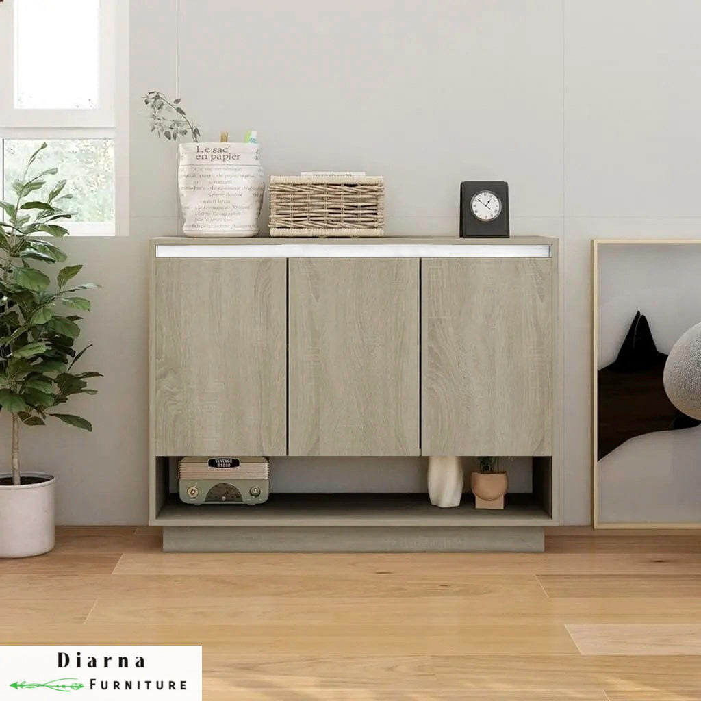 جزامة ام دي اف - بيج وابيض