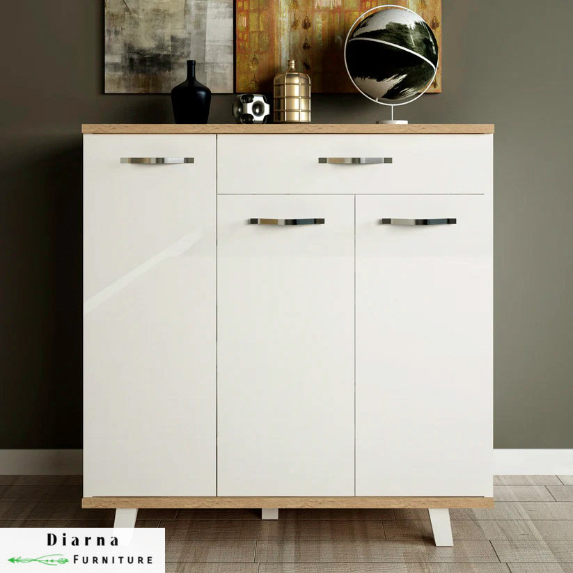 جزامة ام دي اف - بيج وابيض