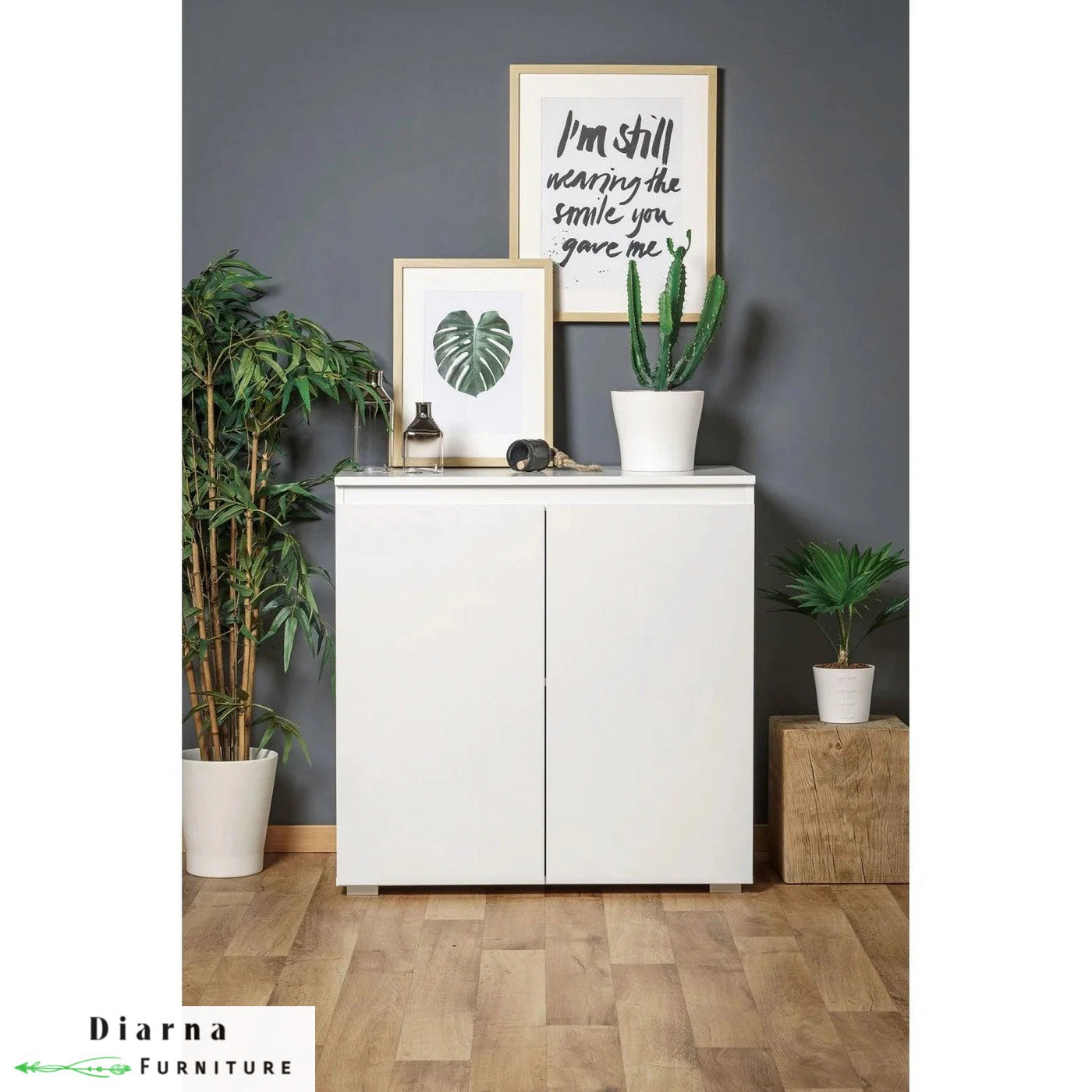 جزامة ام دي اف - ابيض