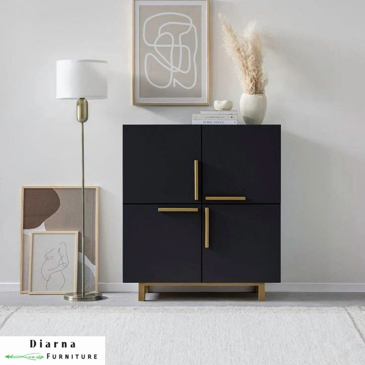 جزامة ام دي اف - اسود ودهبي