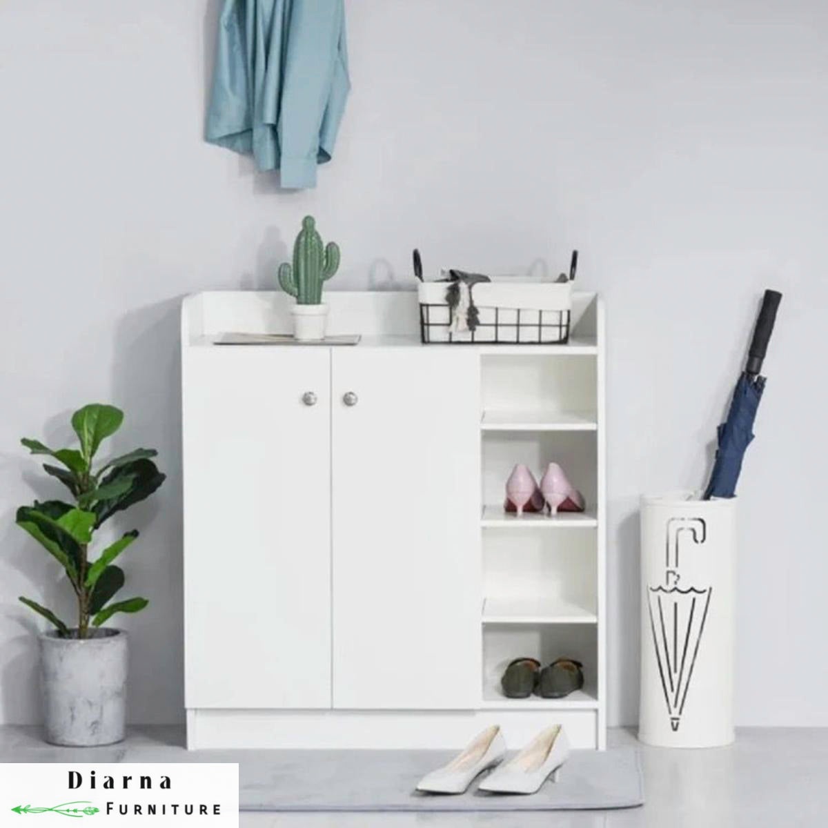 جزامة  ام دي اف- ابيض