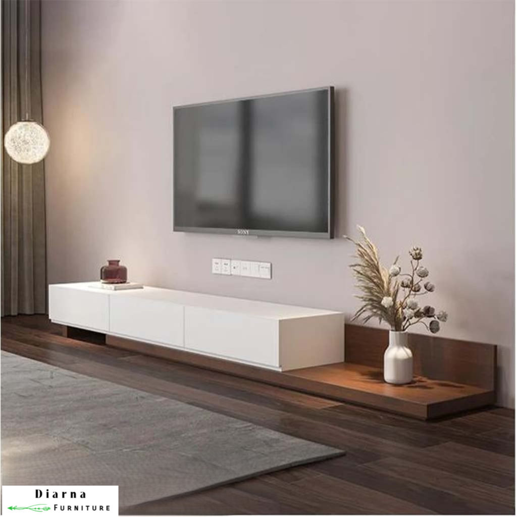 وحدة تليفزيون ام دي اف - بني وابيض