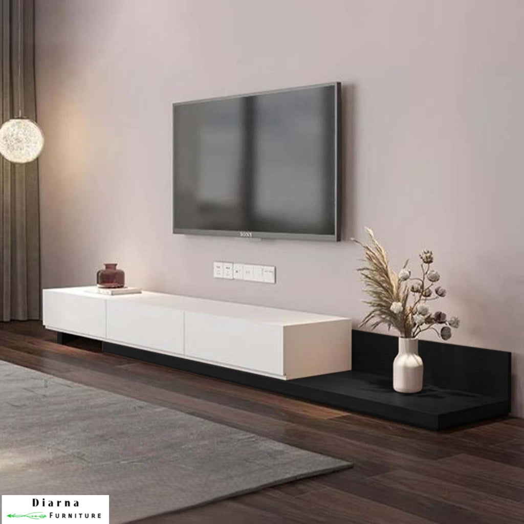 وحدة تليفزيون ام دي اف - بني وابيض