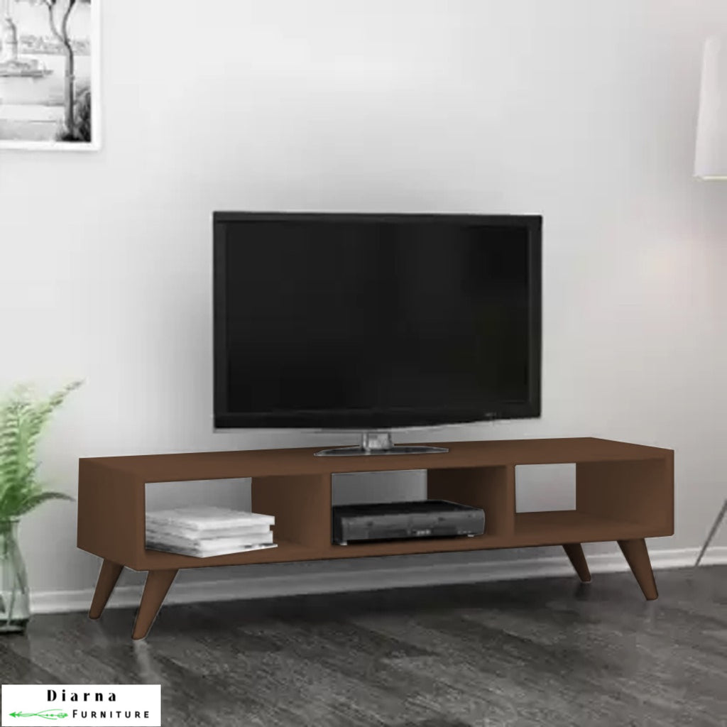 وحدة تليفزيون ام دي اف - ابيض