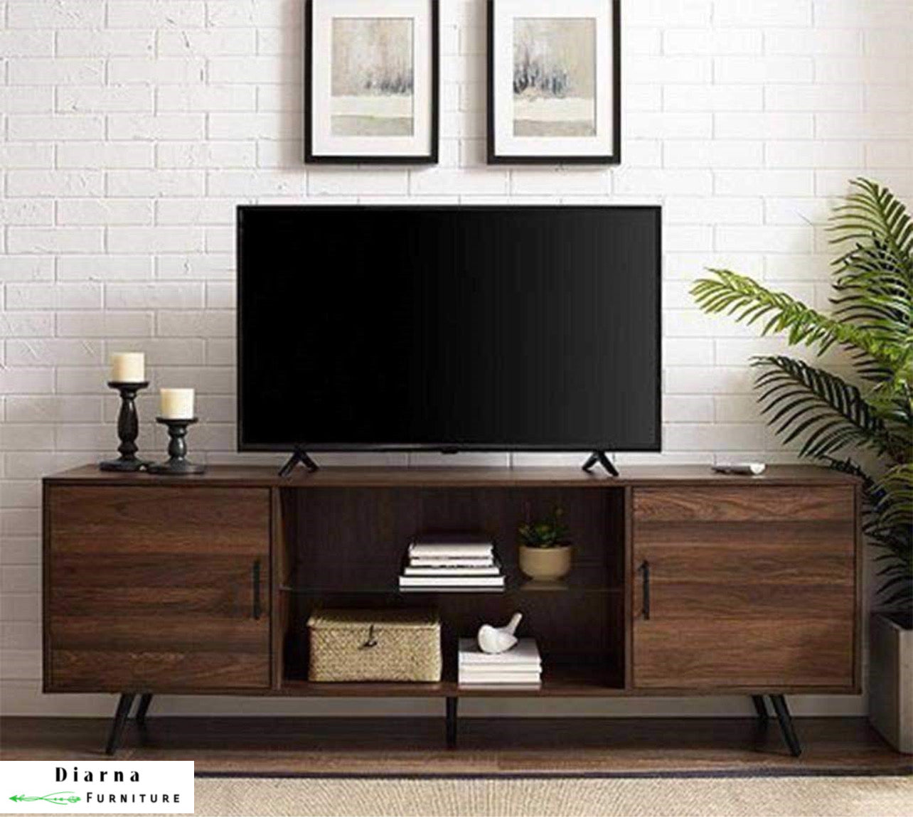 وحدة تليفزيون ام دي اف - بني واسود