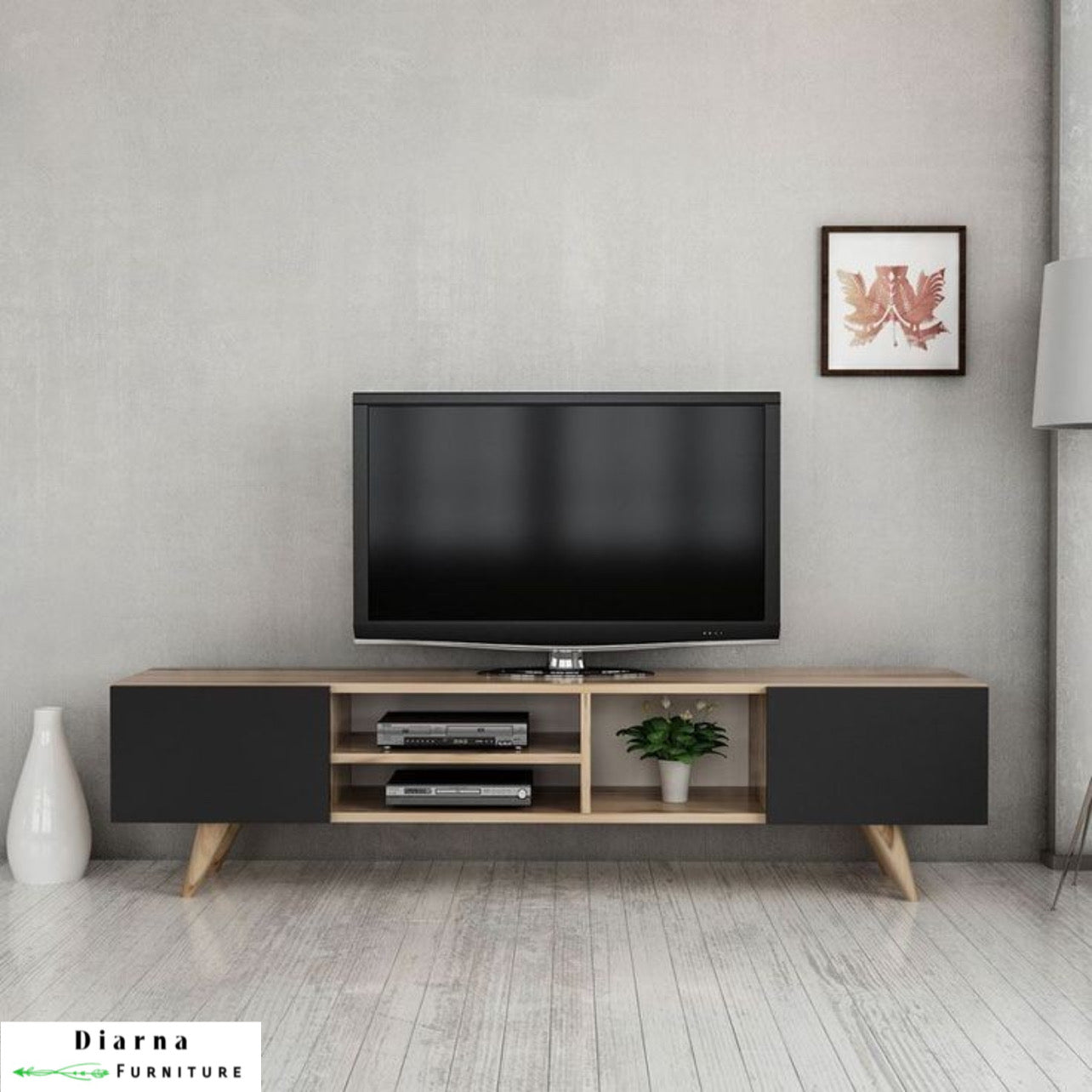 وحدة تليفزيون ام دي اف - بيج واسود