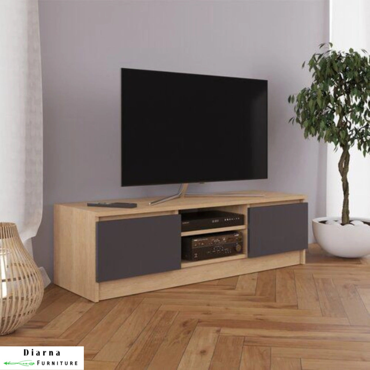 وحدة تليفزيون ام دي اف - بيج ورمادي