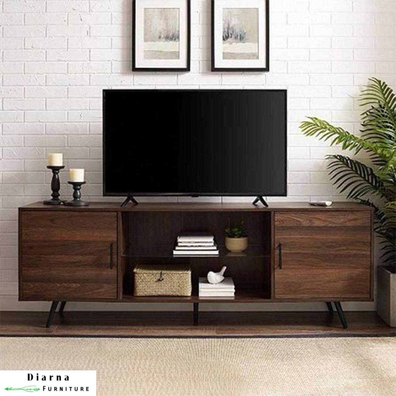 وحدة تلفزيون ام دي اف - بني واسود