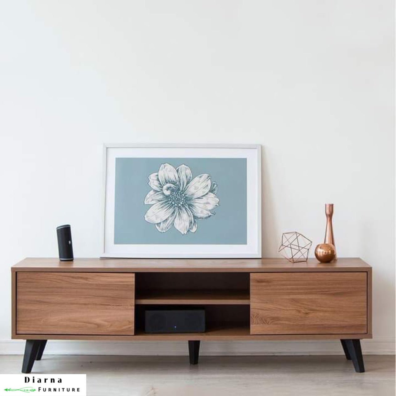 وحدة تليفزيون ام دي اف - بني واسود