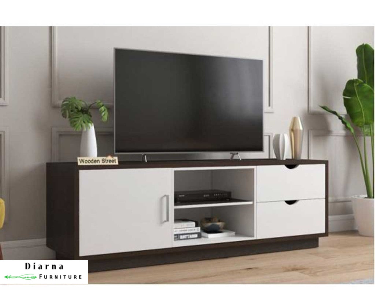 وحدة تليفزيون ام دي اف - اسود وابيض