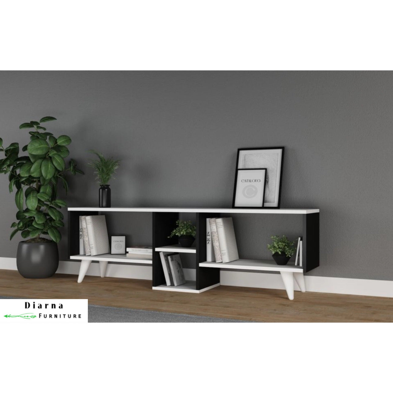 وحدة تليفزيون ام دي اف - ابيض واسود