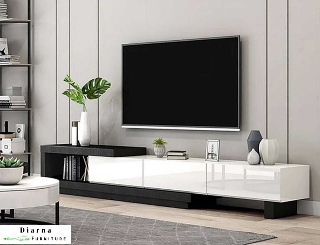 وحدة تليفزيون ام دي اف - اسود وابيض