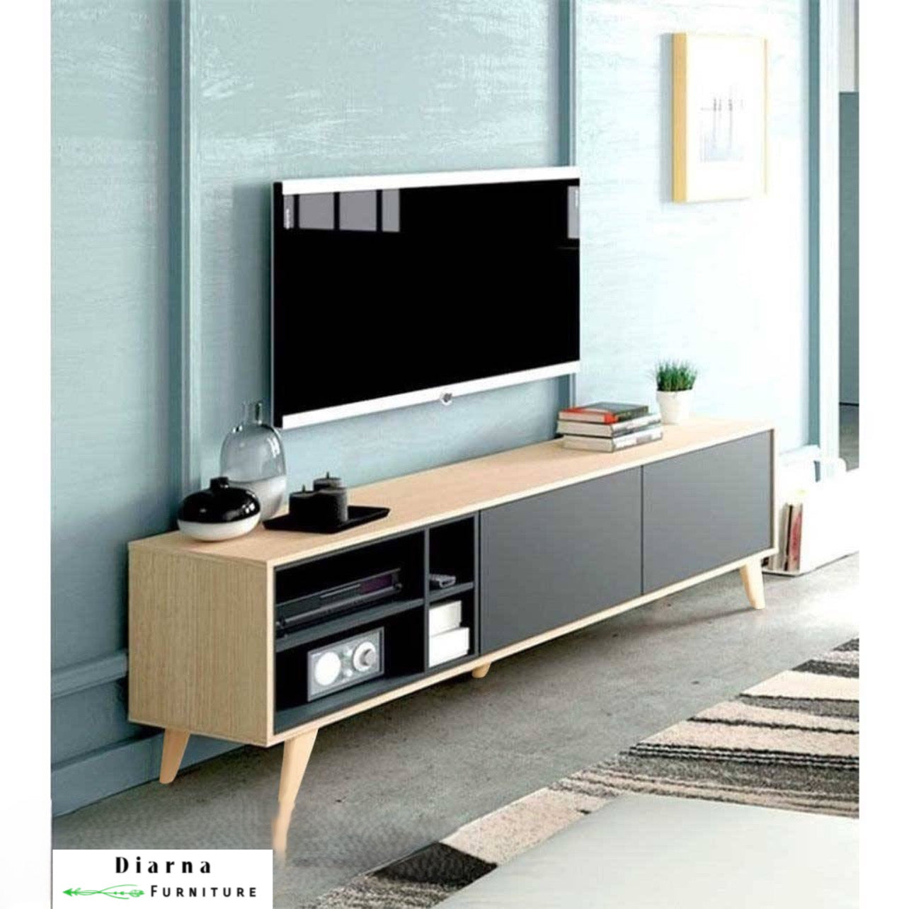 وحدة تليفزيون ام دي اف - بيج ورمادي