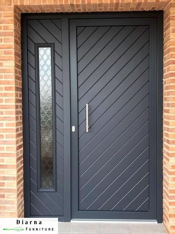 باب شقة م دي اف وموسكي  - اسود