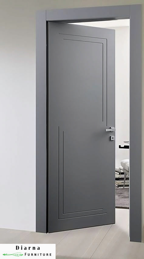 باب غرفة م دي اف وموسكي  - رمادي