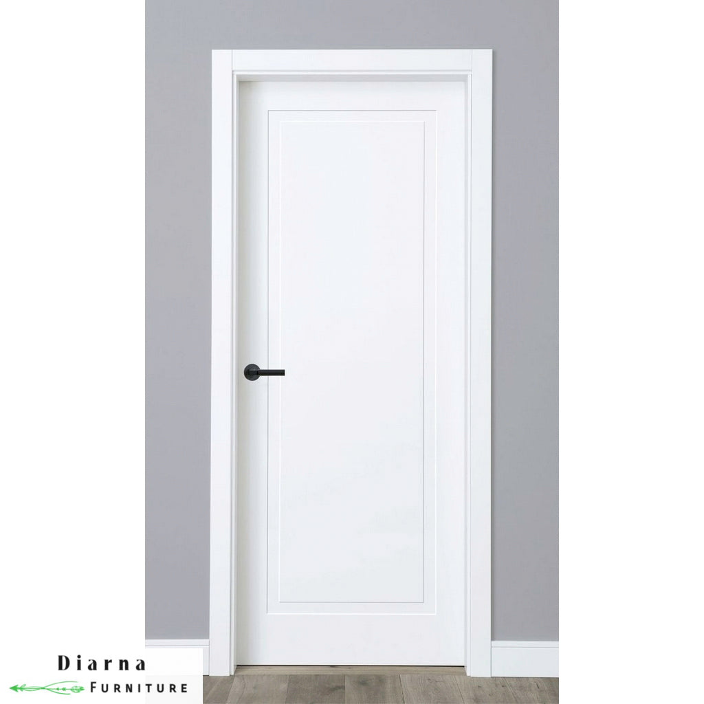 باب غرفة ام دي اف وموسكي - ابيض