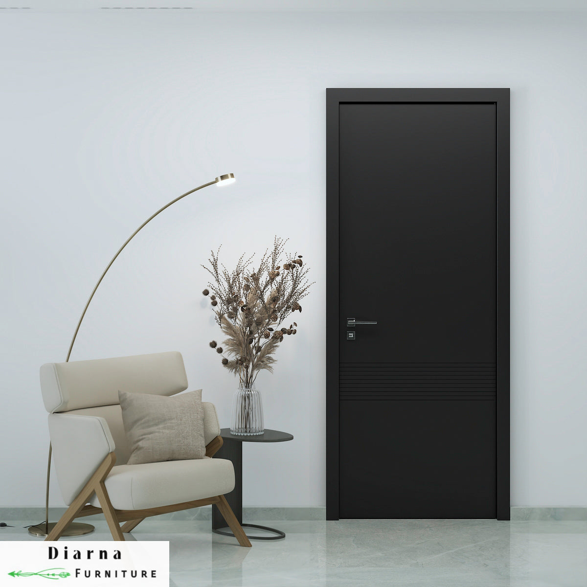 باب غرفة ام دي اف وموسكي