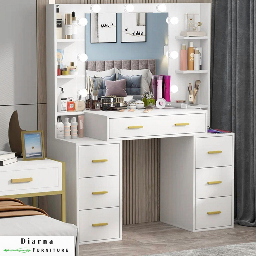 تسريحة  ام دي اف - الوان ودهبي